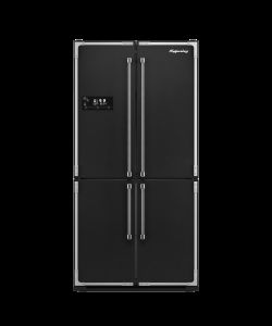 Холодильник отдельностоящий NMFV 18591 BK Silver - фото 1
