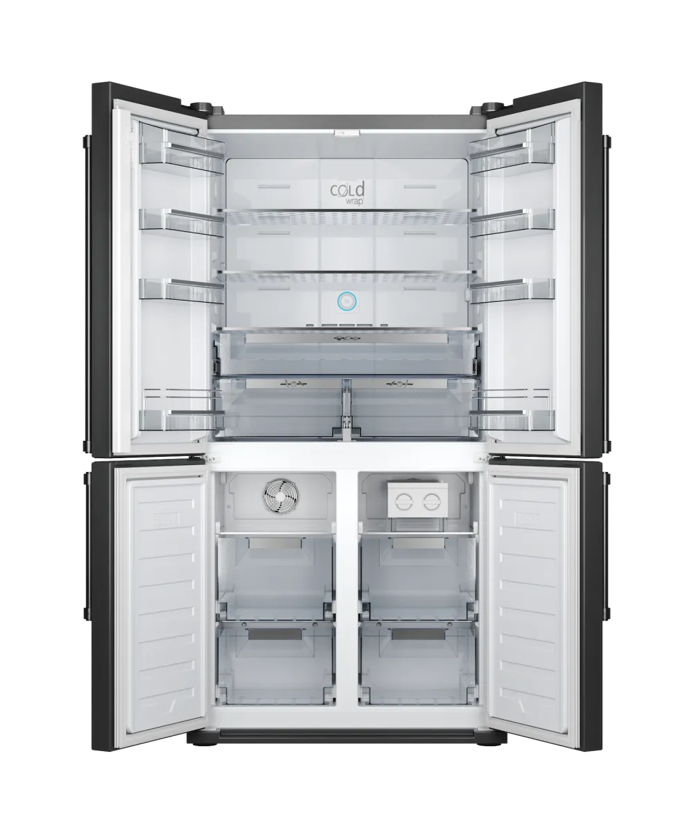 Холодильник отдельностоящий NMFV 18591 B Silver - фото 2