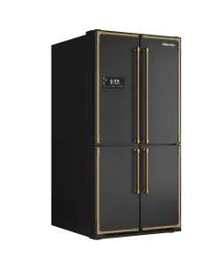 Холодильник отдельностоящий NMFV 18591 BK Bronze - минифото 3