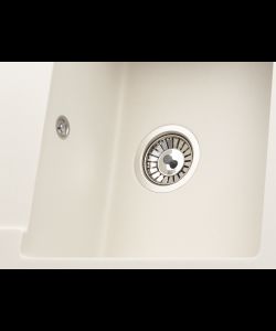 Кухонная мойка Kuppersberg  MODENA 1B1D WHITE- фото 3