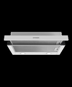Телескопическая вытяжка встраиваемая  SLIMDUAL 60 W- фото 1
