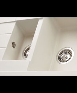 Кухонная мойка Kuppersberg  MODENA 1,5B1D WHITE ALABASTER- фото 3
