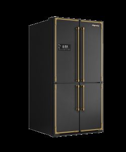 Холодильник отдельностоящий NMFV 18591 BK Bronze- фото 3