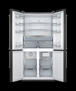 Холодильник отдельностоящий NMFV 18591 BK Silver- фото 2
