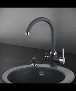 Кухонная мойка Kuppersberg  STAGONA 45 1B DARK ROCK- фото 3