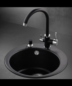 Кухонная мойка Kuppersberg  STAGONA 45 1B ANTHRACITE- фото 2