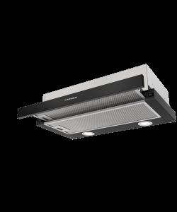 Телескопическая вытяжка встраиваемая  SLIMDUAL 60 B- фото 2