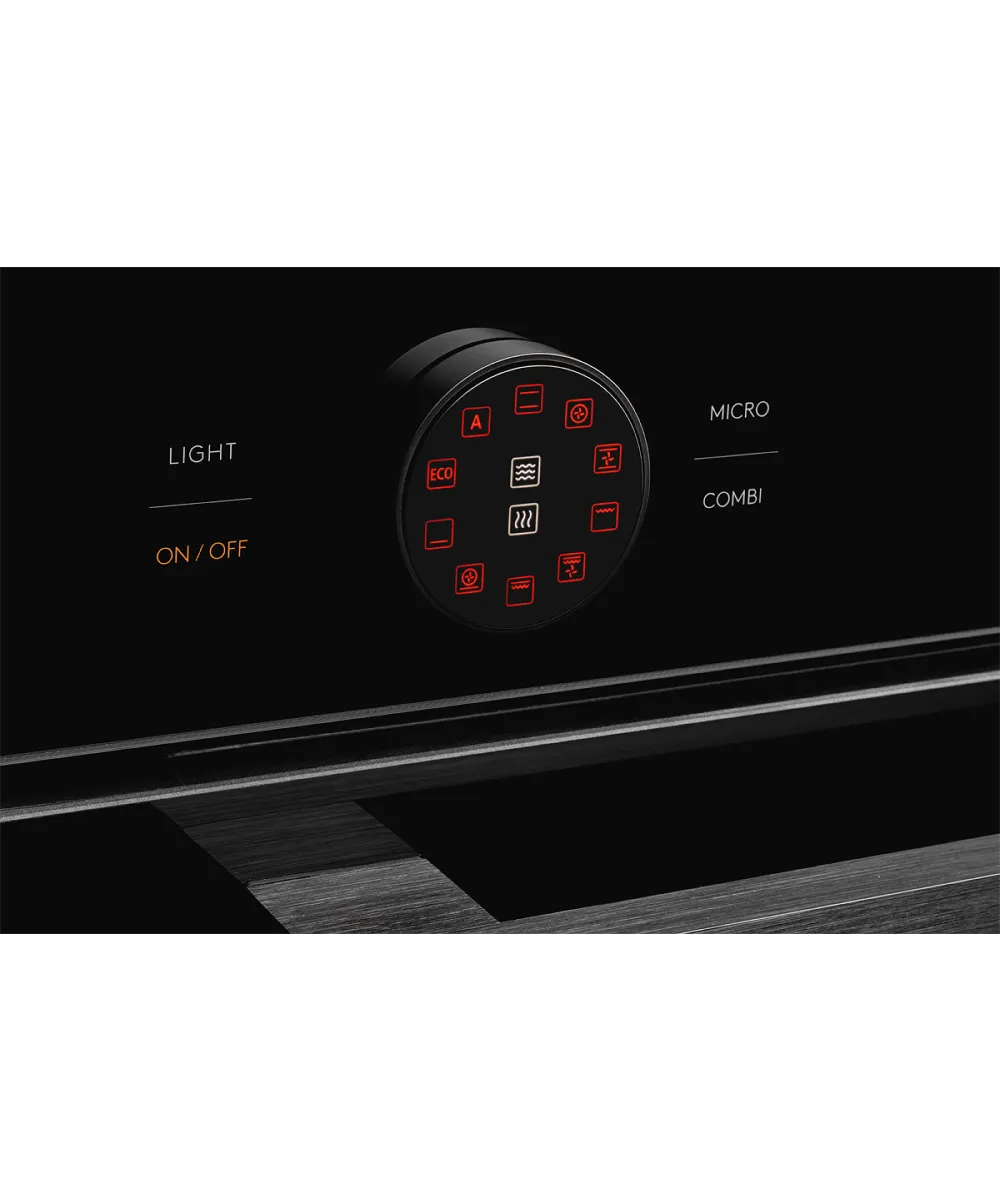 Духовой шкаф электрический с функцией СВЧ KMW 612 Black - фото 7