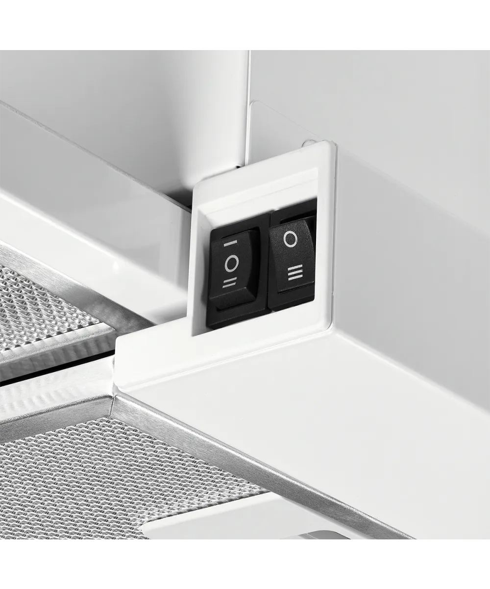 Телескопическая вытяжка встраиваемая SLIMTURBO 60 GW - фото 3