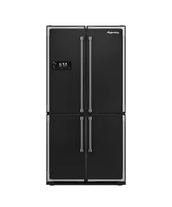 Холодильник отдельностоящий NMFV 18591 BK Silver - минифото 1