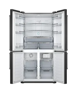 Холодильник отдельностоящий NMFV 18591 BK Silver - минифото 2