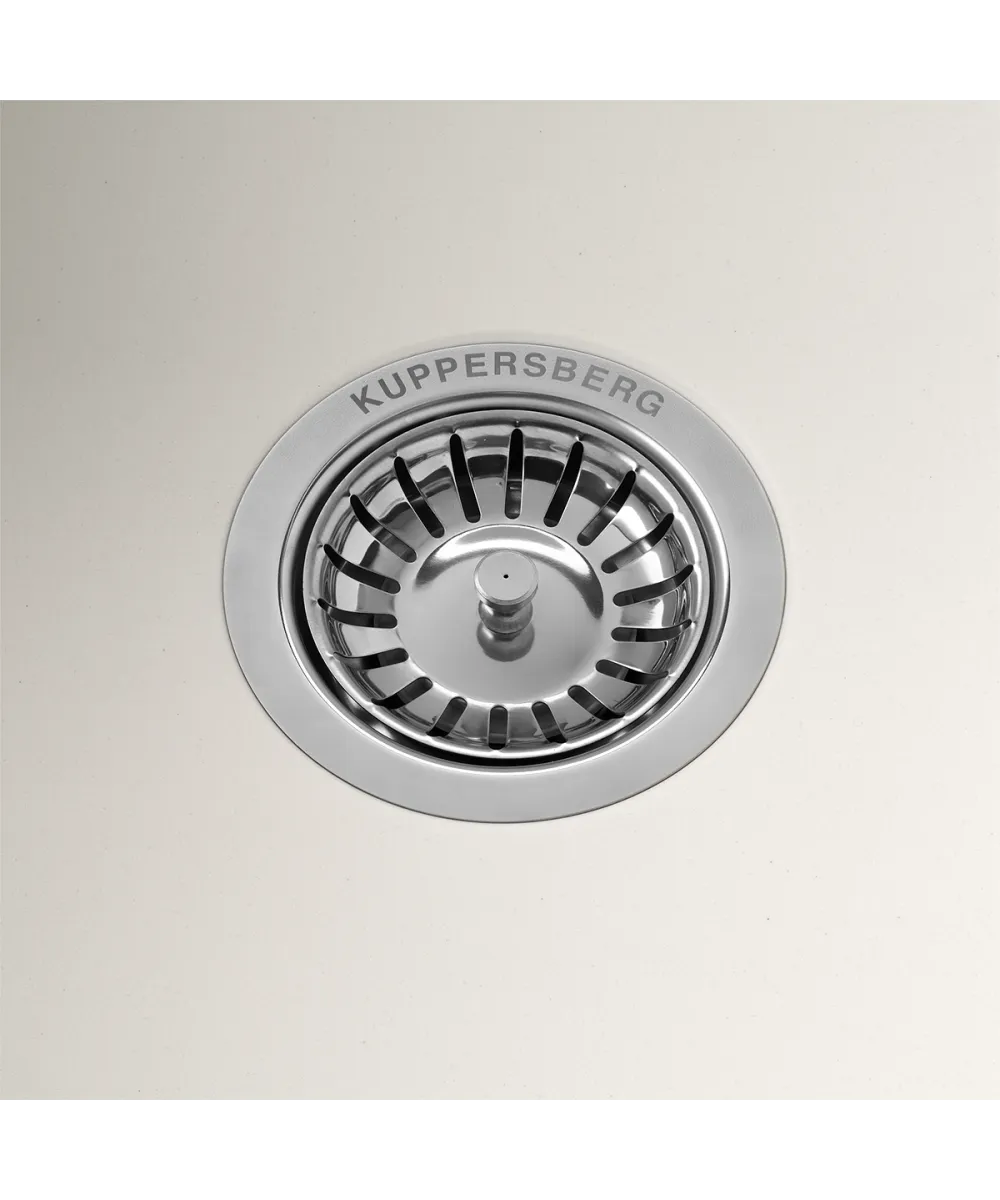 Кухонная мойка Kuppersberg SYMPAGI 50 1B1D WHITE - фото 4