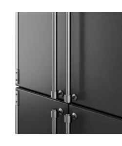 Холодильник отдельностоящий NMFV 18591 BK Silver - минифото 8
