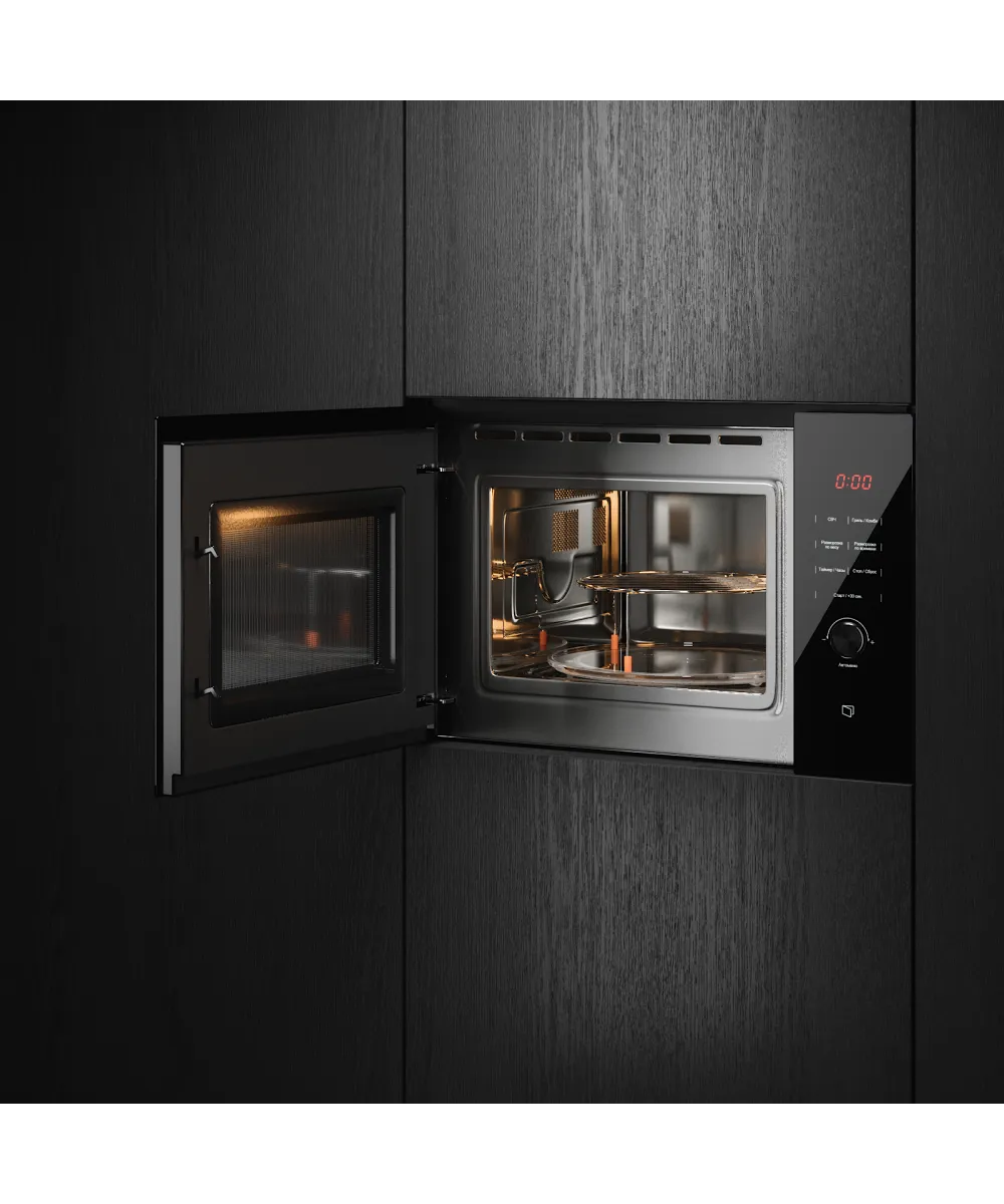 Микроволновая печь встраиваемая HMW 650 BL - фото 3