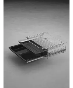 Духовой шкаф электрический с функцией СВЧ KMW 612 Black - минифото 11