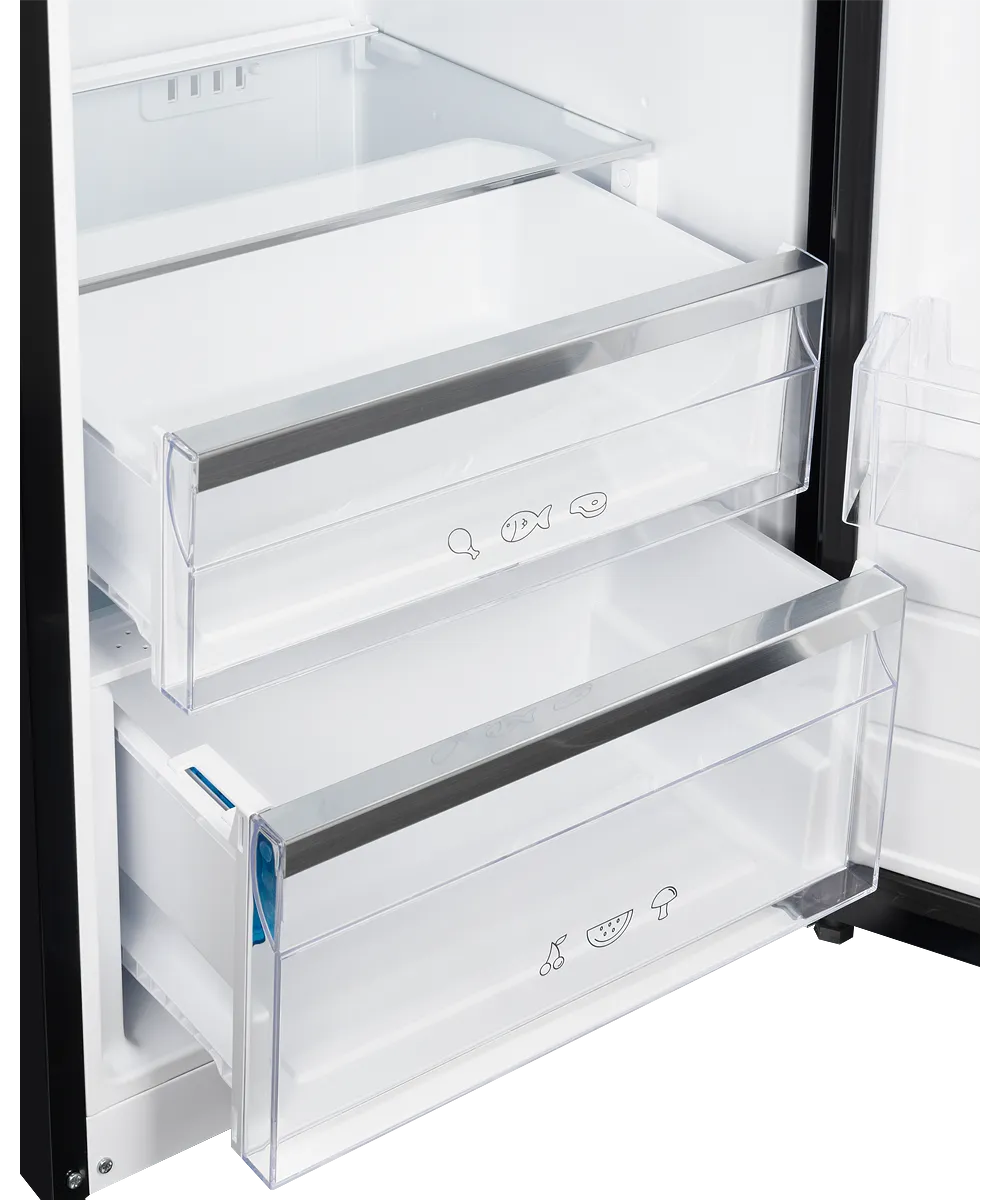 Холодильник отдельностоящий NRS 186 BK - фото 9