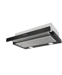 Телескопическая вытяжка встраиваемая SLIMDUAL 60 B - минифото 2