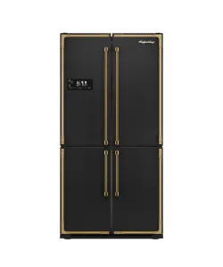 Холодильник отдельностоящий NMFV 18591 BK Bronze - минифото 1